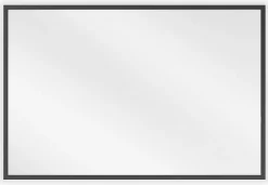 Silla Global SILLA Miroir mural rectangulaire, 60 x 40 cm, cadre noir* Miroir Grossissant