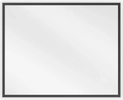 Silla Global SILLA Miroir mural rectangulaire, 50 x 40 cm, cadre noir* Miroir Grossissant