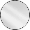 Silla Global SILLA Miroir mural rond, 90 cm, cadre noir* Miroir Grossissant
