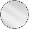 Silla Global SILLA Miroir mural rond, 80 cm, cadre noir* Miroir Grossissant