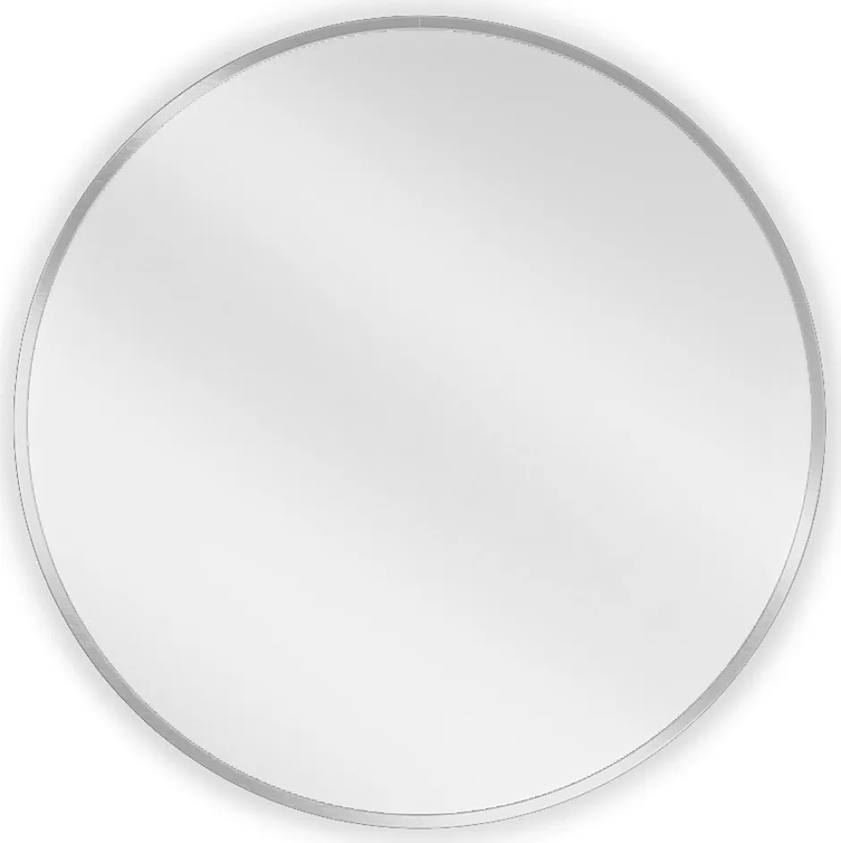 Silla Global SILLA Miroir mural rond, 60 cm, cadre chromé
