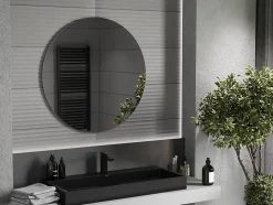 Silla Global SILLA Miroir mural rond, 90 cm, sans cadre* Miroir Grossissant
