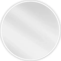 Silla Global SILLA Miroir mural rond, 70 cm, cadre blanc* Miroir Grossissant
