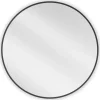 Silla Global SILLA Miroir mural rond, 75 cm, cadre noir* Miroir Grossissant