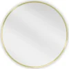 Silla Global SILLA Miroir mural rond, 65 cm, cadre doré