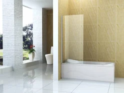 Silla Global Silla Pare-baignoire ASTON, fixe, 50x150 cm, Chromé