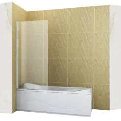 Silla Global Silla Pare-baignoire ASTON, fixe, 60x150 cm, Blanc* Pare-Baignoire