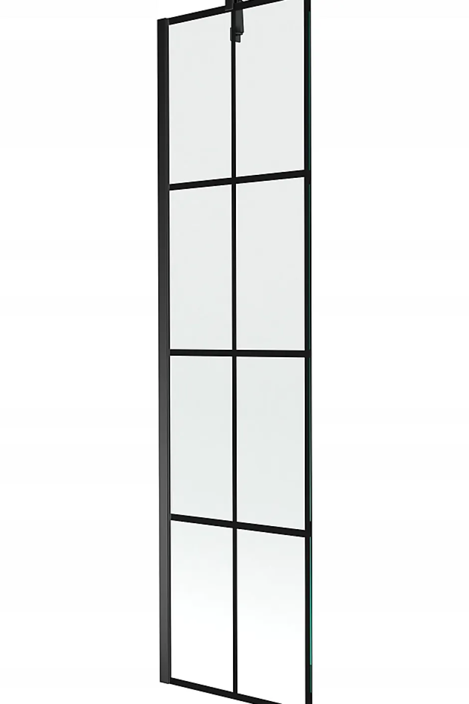 Silla Global Silla Pare-baignoire fixe, 50x150 cm, Noir