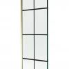 Silla Global Silla Pare-baignoire fixe, 60x150 cm, Doré