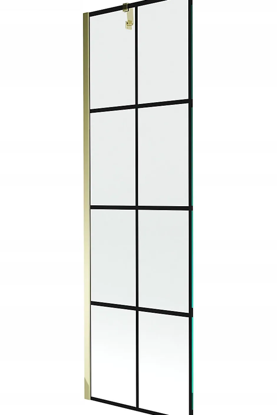 Silla Global Silla Pare-baignoire fixe, 60x150 cm, Doré