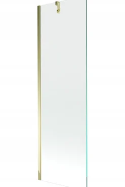 Silla Global Silla Pare-baignoire fixe, 60x150 cm, Doré