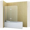 Silla Global Silla Pare-baignoire MARION, pivotant, 80x140 CM, Chromé* Pare-Baignoire