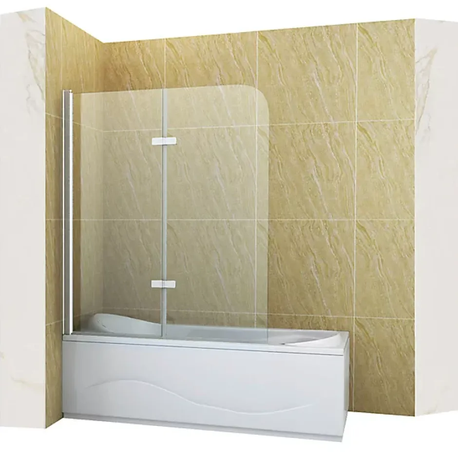 Silla Global Silla Pare-baignoire MARION, pivotant, 80x140 CM, Chromé* Pare-Baignoire