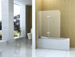 Silla Global Silla Pare-baignoire MARION, pivotant, 80x140 CM, Chromé* Pare-Baignoire