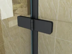 Silla Global Silla Pare-baignoire MARION, pivotant, 120x140 CM, Noir* Pare-Baignoire