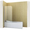 Silla Global Silla Pare-baignoire MARION, pivotant, 70x140 CM, Chromé