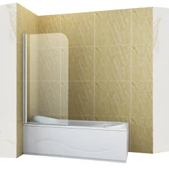 Silla Global Silla Pare-baignoire MARION, pivotant, 70x140 CM, Chromé
