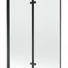 Silla Global Silla Pare-baignoire pivotant, 120x150 cm, Noir* Pare-Baignoire