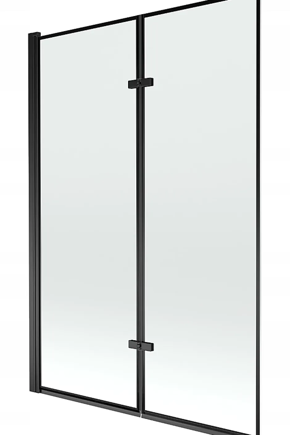 Silla Global Silla Pare-baignoire pivotant, 120x150 cm, Noir* Pare-Baignoire