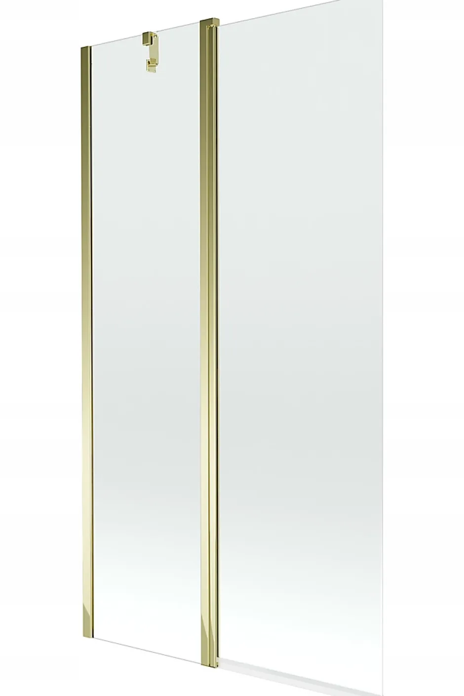 Silla Global Silla Pare-baignoire pivotant, 100x150 cm, Doré