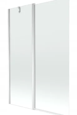 Silla Global Silla Pare-baignoire pivotant, 120x150 cm, Chromé