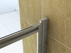 Silla Global Silla Pare-baignoire SPENCER, rabattable, 120x150 CM, Chromé* Pare-Baignoire