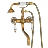 Silla Global SILLA Robinet De Baignoire en Laiton retro, mural, ancien doré* Robinet De Baignoire