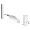 Silla Global Silla Robinet De Baignoire en Laiton sur plage 3 trous, Chrome* Robinet De Baignoire