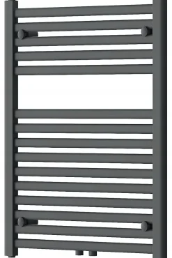 Silla Global Silla Sèche-serviettes eau chaude 447W 80x60x3cm, Gris