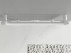 Silla Global Silla Sèche-serviettes eau chaude 389W 120x50x4,8cm, Blanc* Sèche-Serviettes Eau Chaude