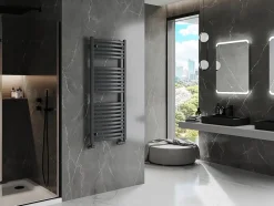 Silla Global Silla Sèche-serviettes eau chaude 567W 120x50x5.4cm, Gris* Sèche-Serviettes Eau Chaude