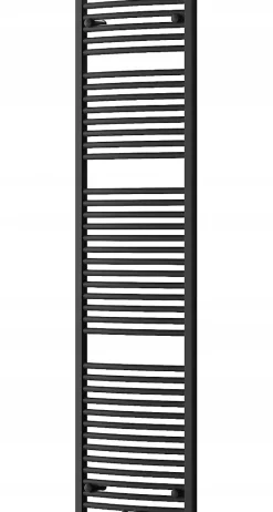 Silla Global Silla Sèche-serviettes eau chaude 820W 180x50x5,2cm, Noir
