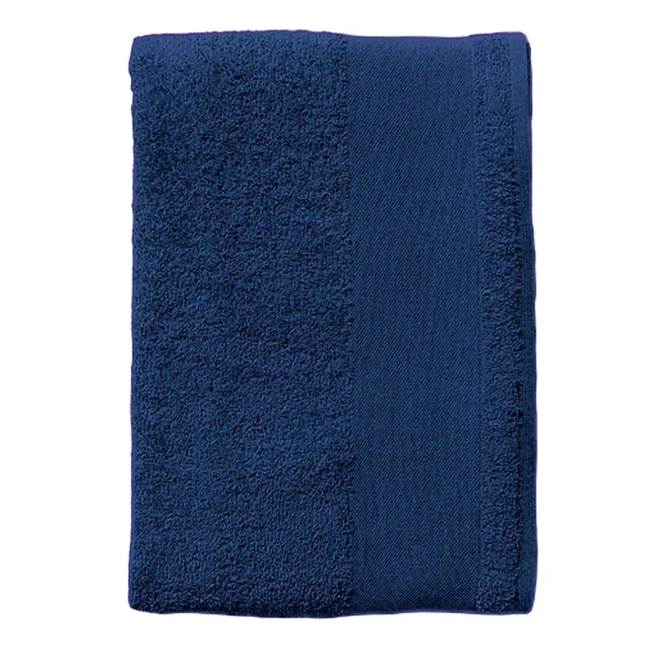 Sols - Serviette à main BAYSIDE Bleu marine français (Taille unique)* Gant De Toilette
