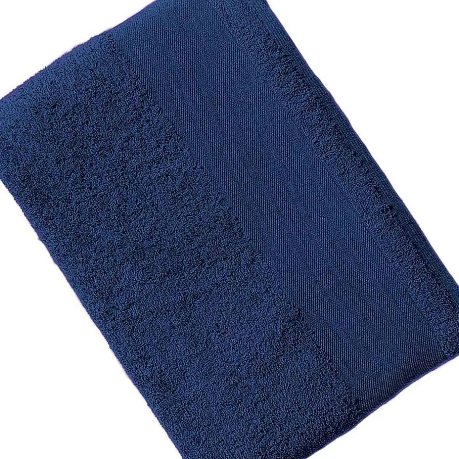 Sols - Serviette à main ISLAND Bleu marine français (Taille unique)* Gant De Toilette