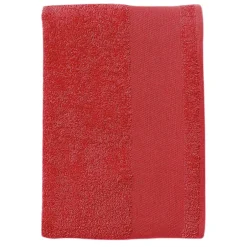 Sols - Serviette de bain ISLAND Rouge (Taille unique)* Gant De Toilette