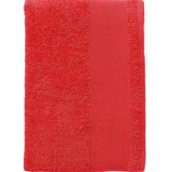Sols - Serviette de bain ISLAND Rouge (Taille unique)