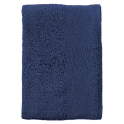 Sols - Serviette de bain pour invités ISLAND Bleu marine français (Taille unique)* Gant De Toilette