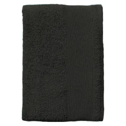 Sols - Serviette de bain pour invités ISLAND Noir (Taille unique)* Gant De Toilette