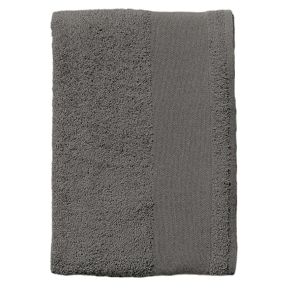 Sols - Serviette de bain pour invités ISLAND Gris foncé (Taille unique)