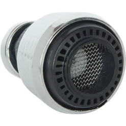 Somatherm for you - Brise-jet flexible finition chromée mono-jet - 8L/min - F22/100 - M24/100