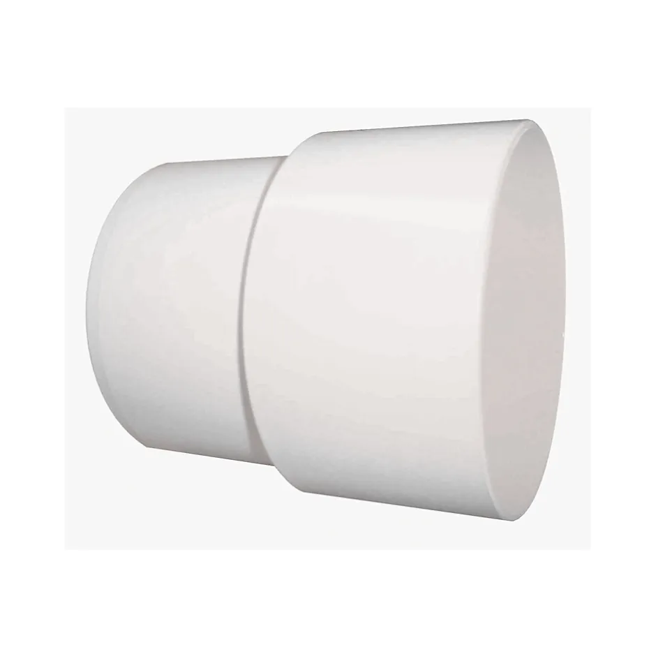 Somatherm for you - Manchon plastique blanc long 113mm, raccordement M93mm F100mm* Chasse D'Eau