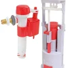 Somatherm for you - Mécanisme complet à double poussoir à étrier NF avec robinet réversible* Chasse D'Eau