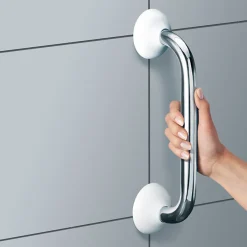 Spirella Barre de redressement ou d'appui ECO Acier Inox 30cm Chromé