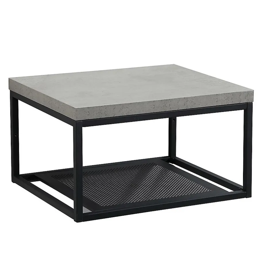 Mob-In Structure métallique noir mat à suspendre - pour plan de toilette - 60 cm WILL* Etagère Salle De Bains