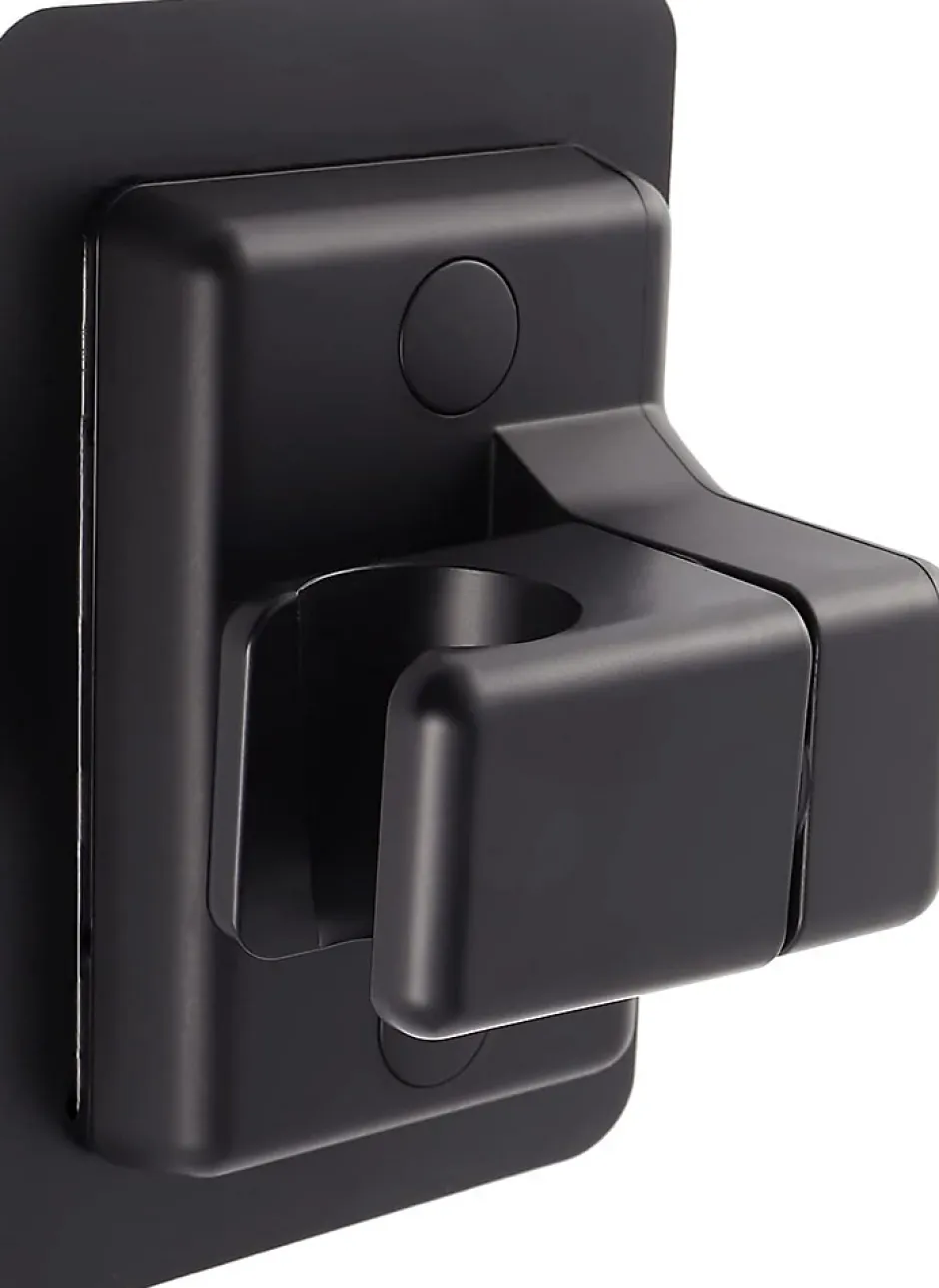 Deko Support de douche rotatif et réglable, support de pommeau de douche à main réglable, étanche (noir)* Pommeau De Douche, Flexible Et Barre De Douche