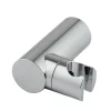 Essebagno Support de douchette mural chromé en ABS* Pommeau De Douche, Flexible Et Barre De Douche