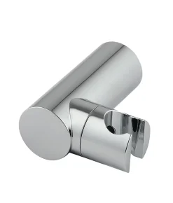 Essebagno Support de douchette mural chromé en ABS* Pommeau De Douche, Flexible Et Barre De Douche