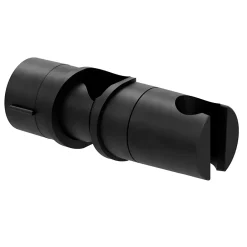 GoodHome Support de douchette pour barre de douche, noir,* Pommeau De Douche, Flexible Et Barre De Douche