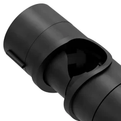 GoodHome Support de douchette pour barre de douche, noir,* Pommeau De Douche, Flexible Et Barre De Douche