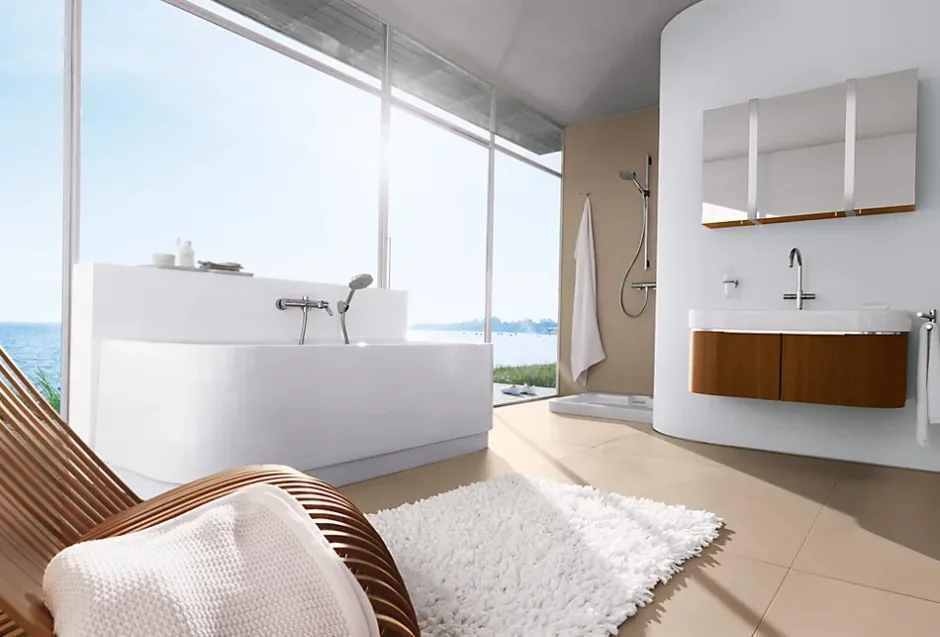 Hansgrohe Support douchette mural chromé Porter'S